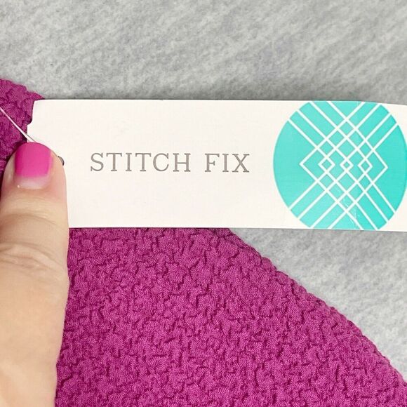 Vero Moda Pants size US Plus 20 20W Fuchsia Travel Wide Leg No Wrinkle Stitchfix - Picture 7 of 11